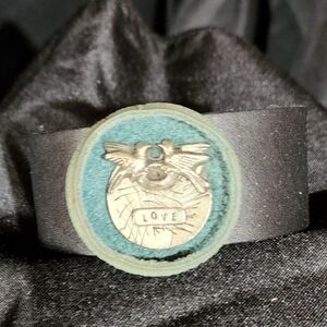 Handmade leather bracelet